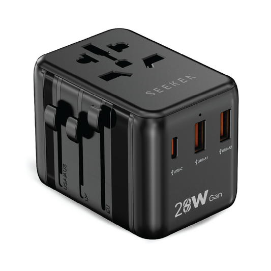 20W GaN Universal Travel Adapter